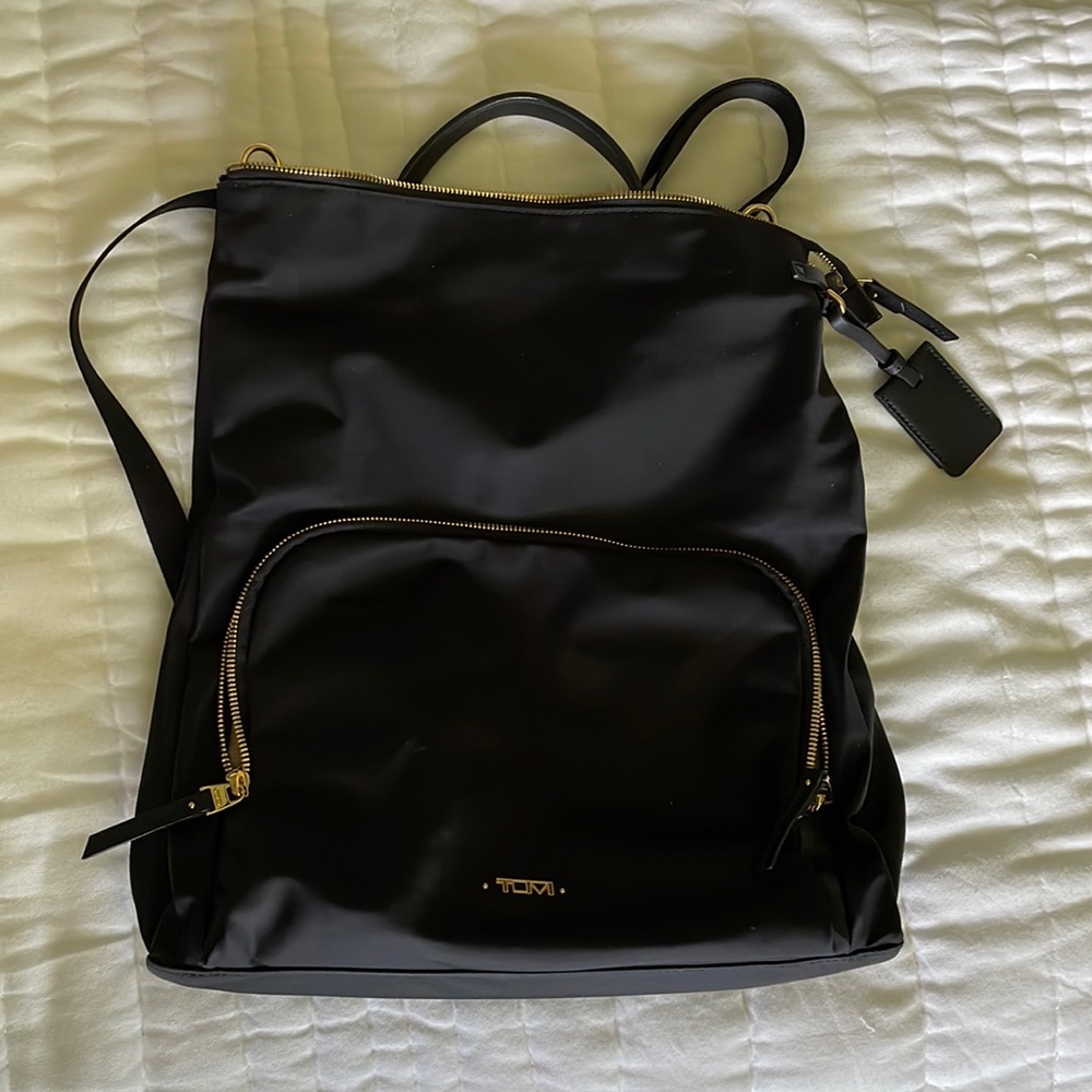 Small Tumi backpack tote